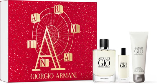 Giorgio Armani - Acqua Di Gio edp 125ml + 15ml + 75ml kupka / MAN