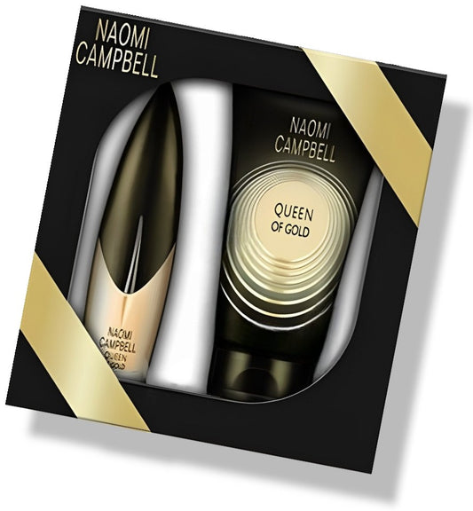 Naomi Campbell - Queen Of Gold edt 15ml + 50ml kupka / LADY / SET