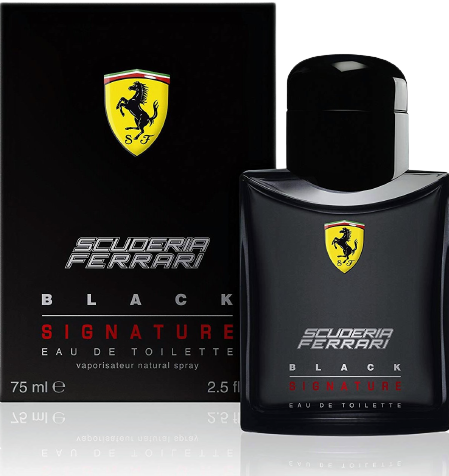 Scuderia Ferrari - Black Signature edt 125ml tester / MAN