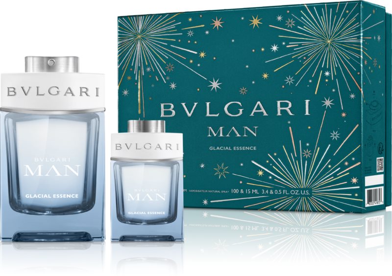 Bvlgari Man Glacial Essence edp 100ml 15ml MAN SET