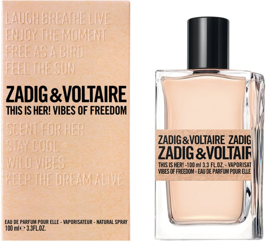 Zadig Voltaire - Vibes of freedom edp 100ml tester / LADY