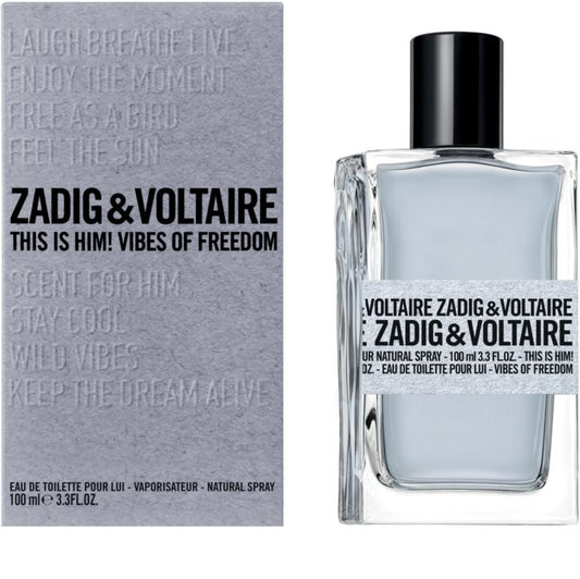 Zadig Voltaire - This Is Him Vibes Of Freedom edt 100ml tester / MAN