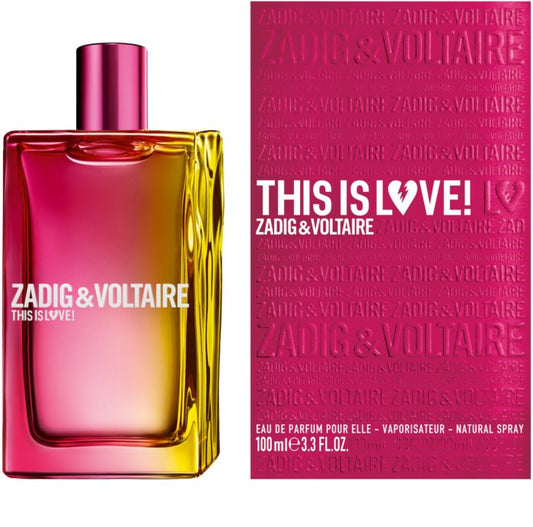 Zadig Voltaire - This Is Love edp 100ml tester / LADY