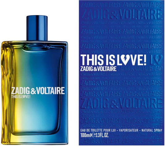 Zadig Voltaire - This Is Love edt 100ml tester / MAN