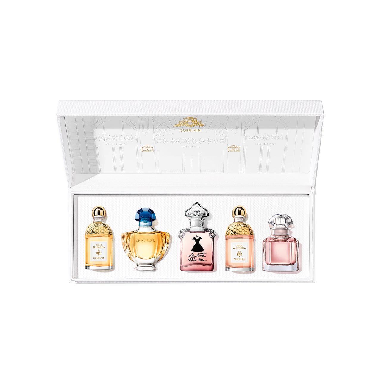 Guerlain - Mini Set 3×5ml+2×7.5ml Mandarine Basilic edt 7.5ml, Shalima ...