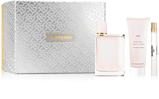 Burberry - Her edp 100ml + edp 10ml + 75ml losion / SET / LADY