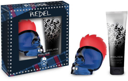 Police - To Be Rebel edt 75ml + 100ml kupka / MAN / SET