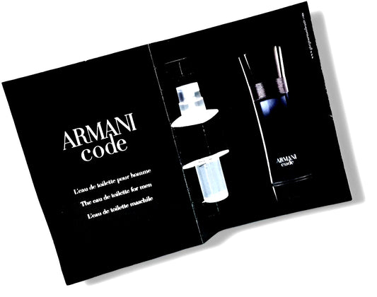 Giorgio Armani - Code edt 1.5ml sempl x 12kom. { 18ml } / MAN