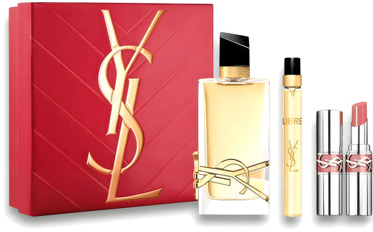 YSL - Libre edp 90ml + 10ml + karmin / LADY / SET