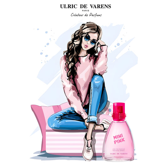 Ulric De Varens - Mini Pink edp 25ml tester / LADY