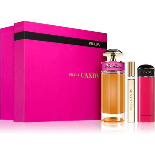 Prada - Candy edp 80ml + 75ml losion + edp 10ml / LADY / SET