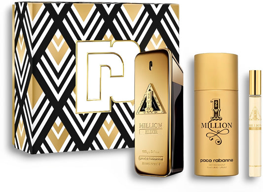 Paco Rabanne - 1 Million Elixir edp 100ml + 10ml + 150ml deo / MAN / SET