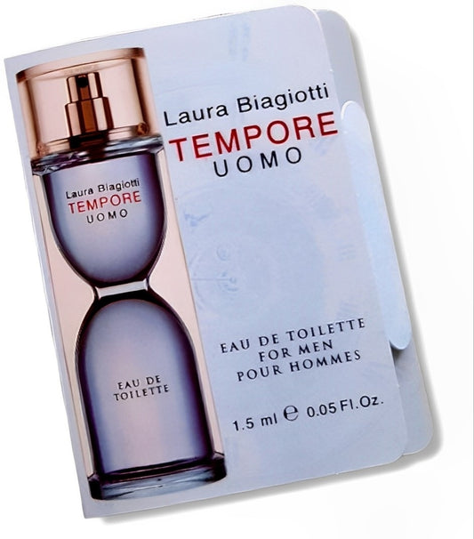 Laura Biagiotti - Tempore Uomo edt 1.5ml sempl x 12kom. { 18ml } / MAN