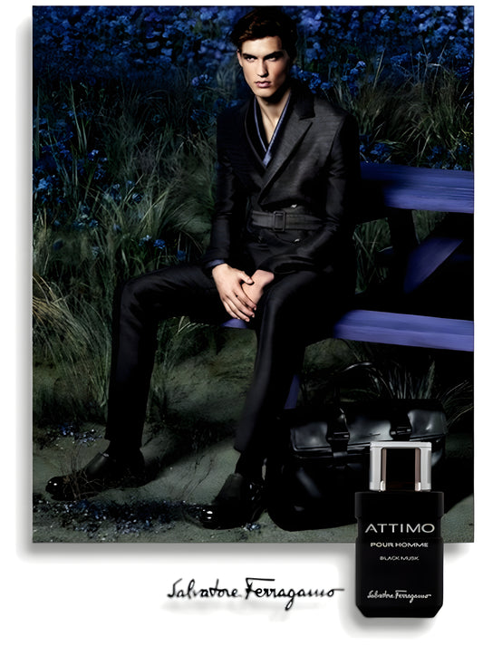 Salvatore Ferragamo - Attimo Black Musk edt 100ml / MAN