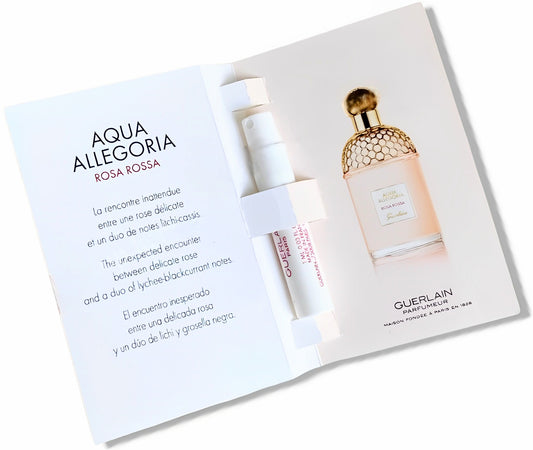 Guerlain - Aqua Allegoria Rosa Rossa edt 1ml sempl × 10kom {10ml} / LADY