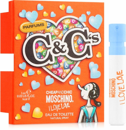 Moschino - I Love Love edt 1ml sempl x 12kom. { 12ml } / LADY