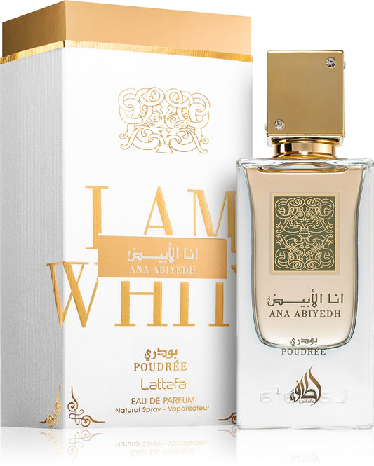 Lattafa - Ana Abiyedh Poudree edp 60ml / LADY