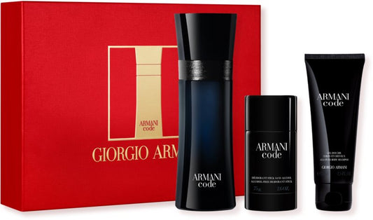 Giorgio Armani - Code edt 125ml + 75ml stik + 75ml kupka / MAN / SET