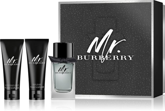 Burberry - Mr. Burberry edt 100ml + kupka 75ml + balzam 75ml / MAN / SET