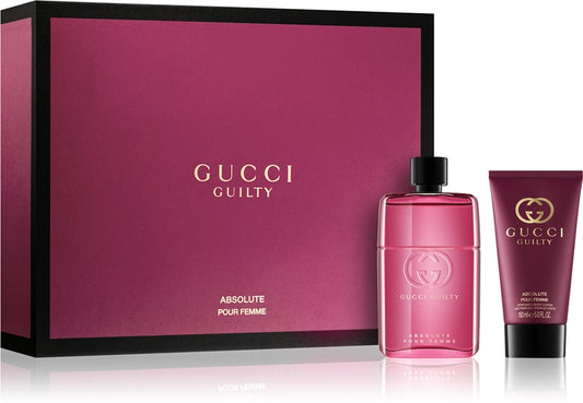 Gucci - Guilty Absolute edp 50ml + 50ml losion / LADY / SET