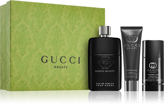 Gucci - Guilty edp 90ml + 75ml stik + 50ml kupka / MAN / SET