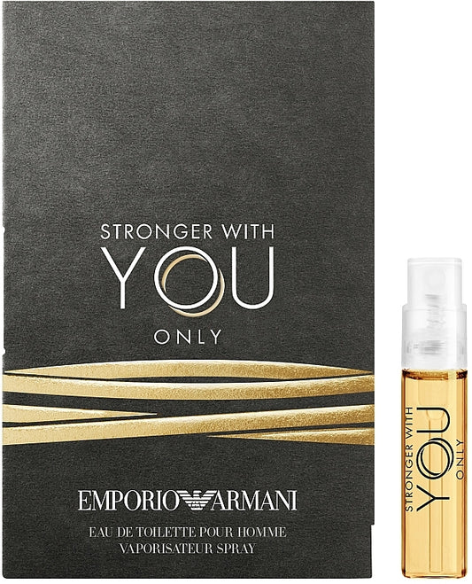 Giorgio Armani - Stronger With You Only edt 1ml sempl x 12kom. { 12ml } / MAN