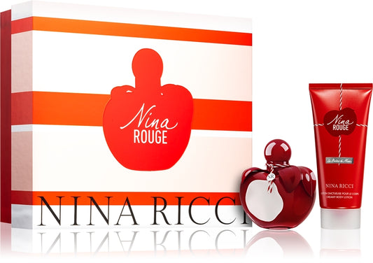 Nina Ricci - Nina Rouge edt 80ml + 75ml losion / LADY / SET