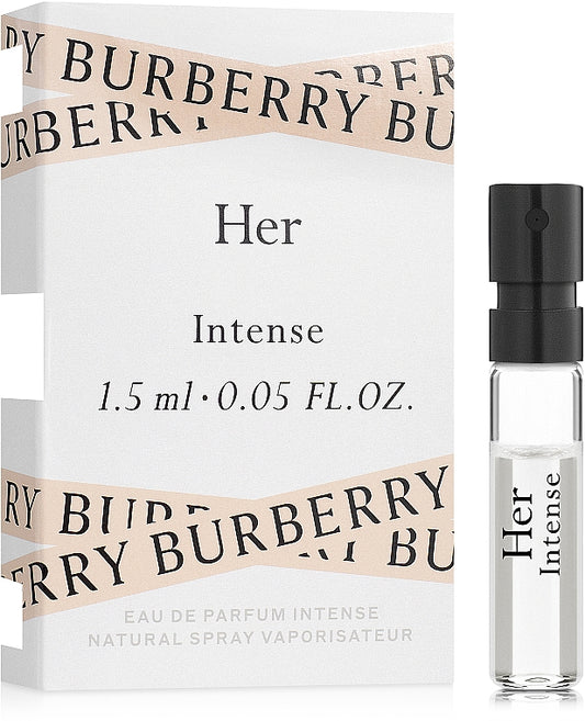 Burberry - Her Intense edp 1.5ml sempl x 12kom. { 18ml } / LADY