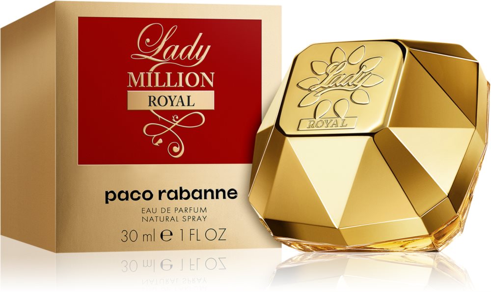 Paco Rabanne Lady million Empire. One million Royal.