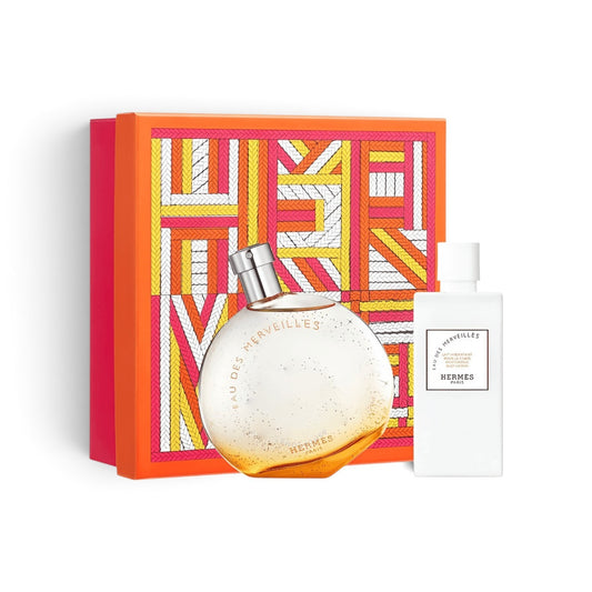 Hermes - Eau Des Merveilles edt 100ml + 80ml losion / LADY / SET