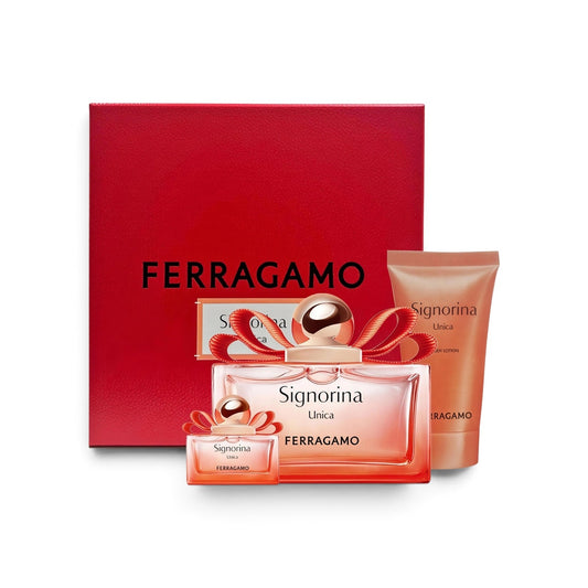 Salvatore Ferragamo - Signorina Unica edp 100ml + edp 5ml + 50ml losion / LADY / SET