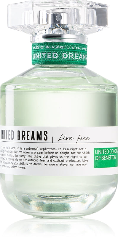 Benetton - United Dreams Live Free edt 80ml tester / LADY