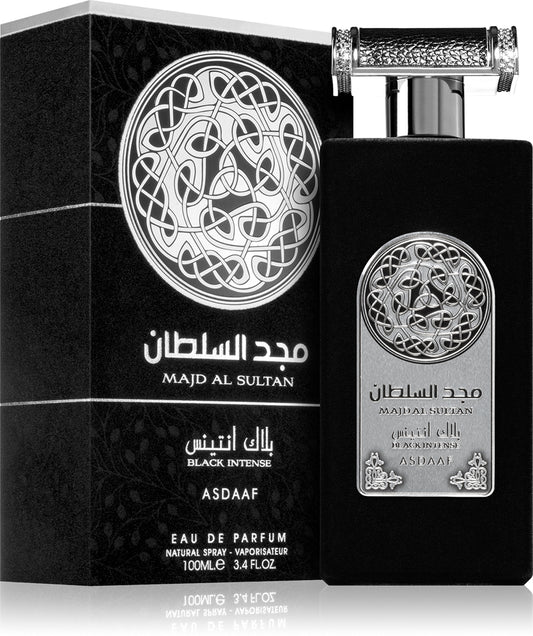 Asdaaf - Majd Al Sultan Black Intense edp 100ml / UNI