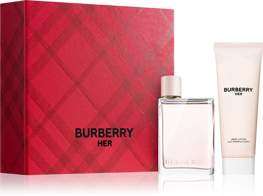 Burberry - Her edp 50ml + 75ml losion / LADY / SET
