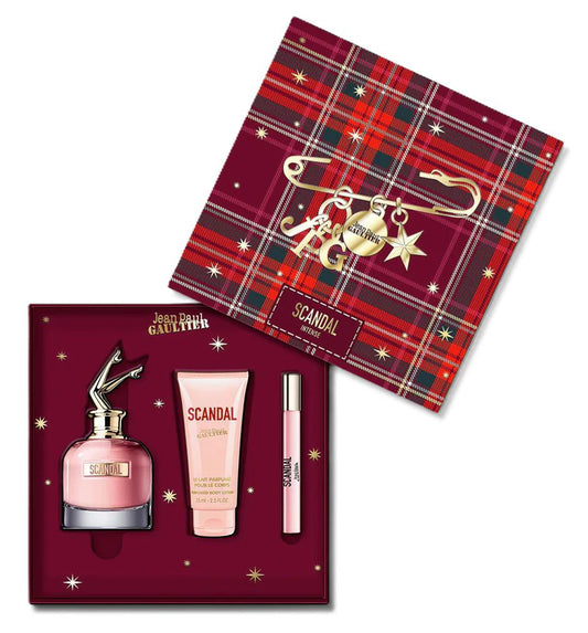 JPG - Scandal edp 80ml + edp 10ml + 75ml losion / LADY / SET