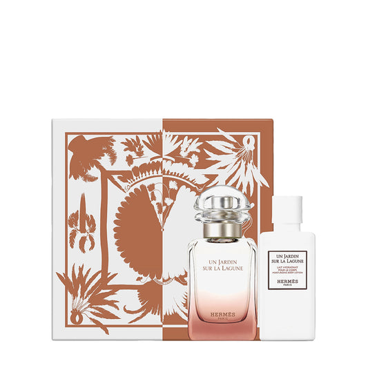 Hermes - Un Jardin Sur La Lagune edt 50ml + 40ml losion / LADY / SET