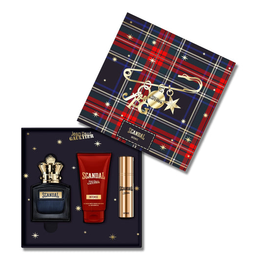 JPG - Scandal Intense edp 100ml + edp 10ml + 75ml kupka / MAN / SET