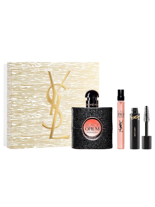 YSL - Black Opium edp 50ml + edp 10ml + 2ml maskara / SET / LADY