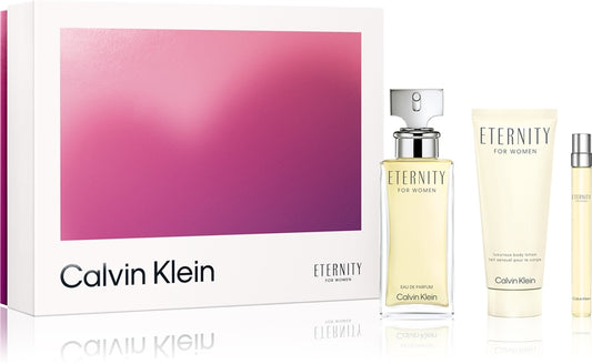 Calvin Klein - Eternity edp 100ml + edp 10ml + 100ml losion / LADY / SET
