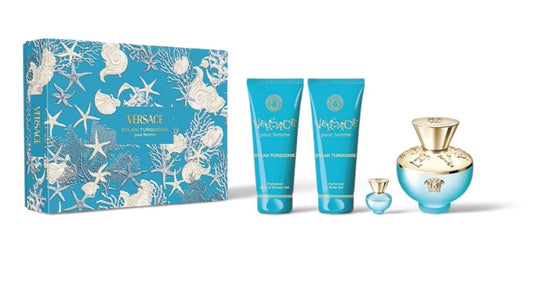 Versace - Dylan Turquoise edt 100ml + 100ml losion + 100ml kupka + edt 5ml / LADY / SET