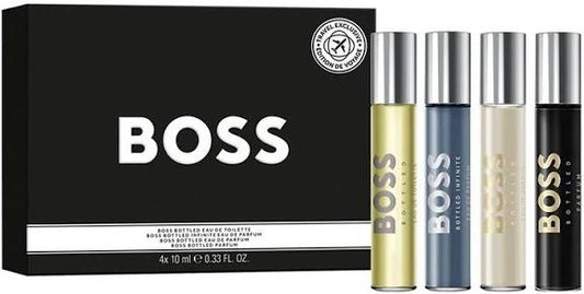 Hugo Boss - Bottled edt 10ml + edp 10ml + parfum 10ml + Infinite edp 10ml / MAN / SET