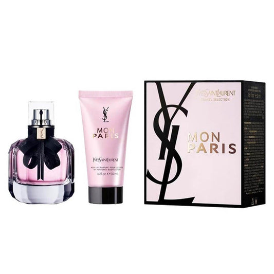 YSL - Mon Paris edp 50ml + 50ml losion / LADY / SET