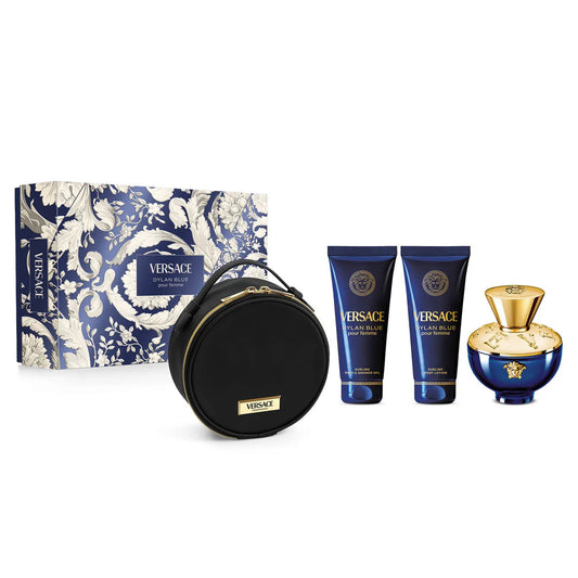 Versace - Dylan Blue edp 100ml + 100ml kupka + 100ml losion + neseser / LADY / SET