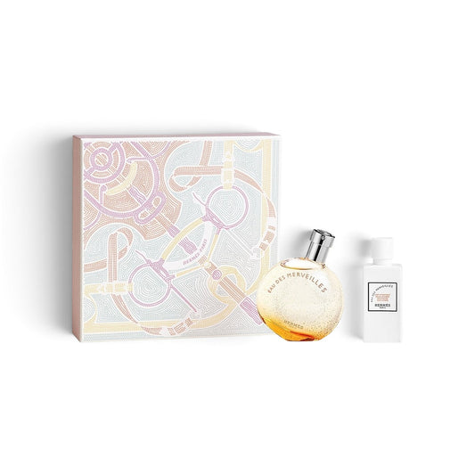 Hermes - Eau Des Merveilles edt 50ml + 40ml losion / LADY / SET