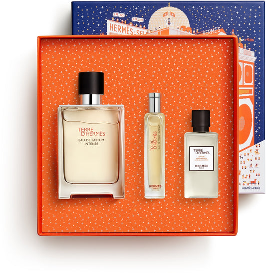 Hermes - Terre Intense edp 100ml + edp 15ml + 40ml after sejv / MAN / SET