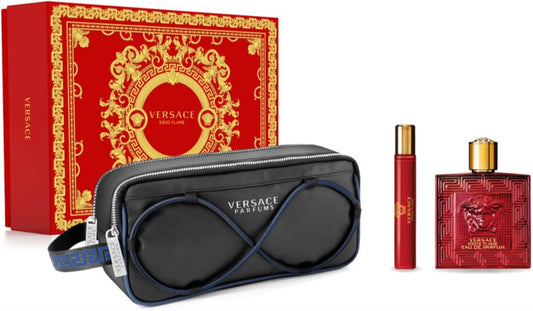 Versace - Eros Flame edp 100ml + 10ml + neseser / MAN / SET