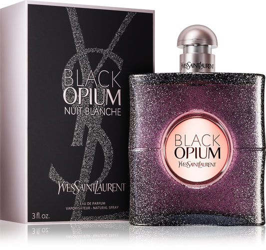 YSL - Black Opium Nuit Blanche edp 90ml / LADY