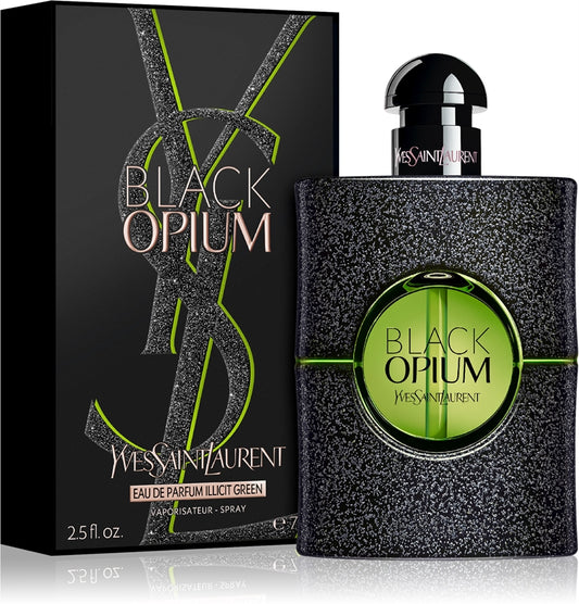 YSL - Black Opium Illicit Green edp 75ml / LADY