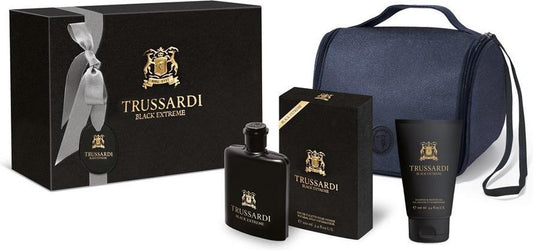 Trussardi - Black Extreme edt 100ml + 100ml kupka + neseser / MAN / SET