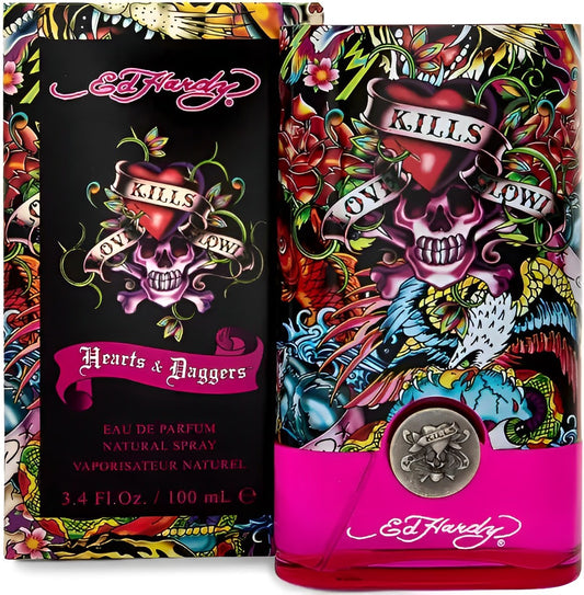 Ed Hardy - Hearts Draggers edp 100ml tester / LADY